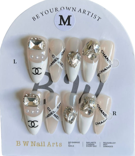 超长甲/尖型&T型:M码