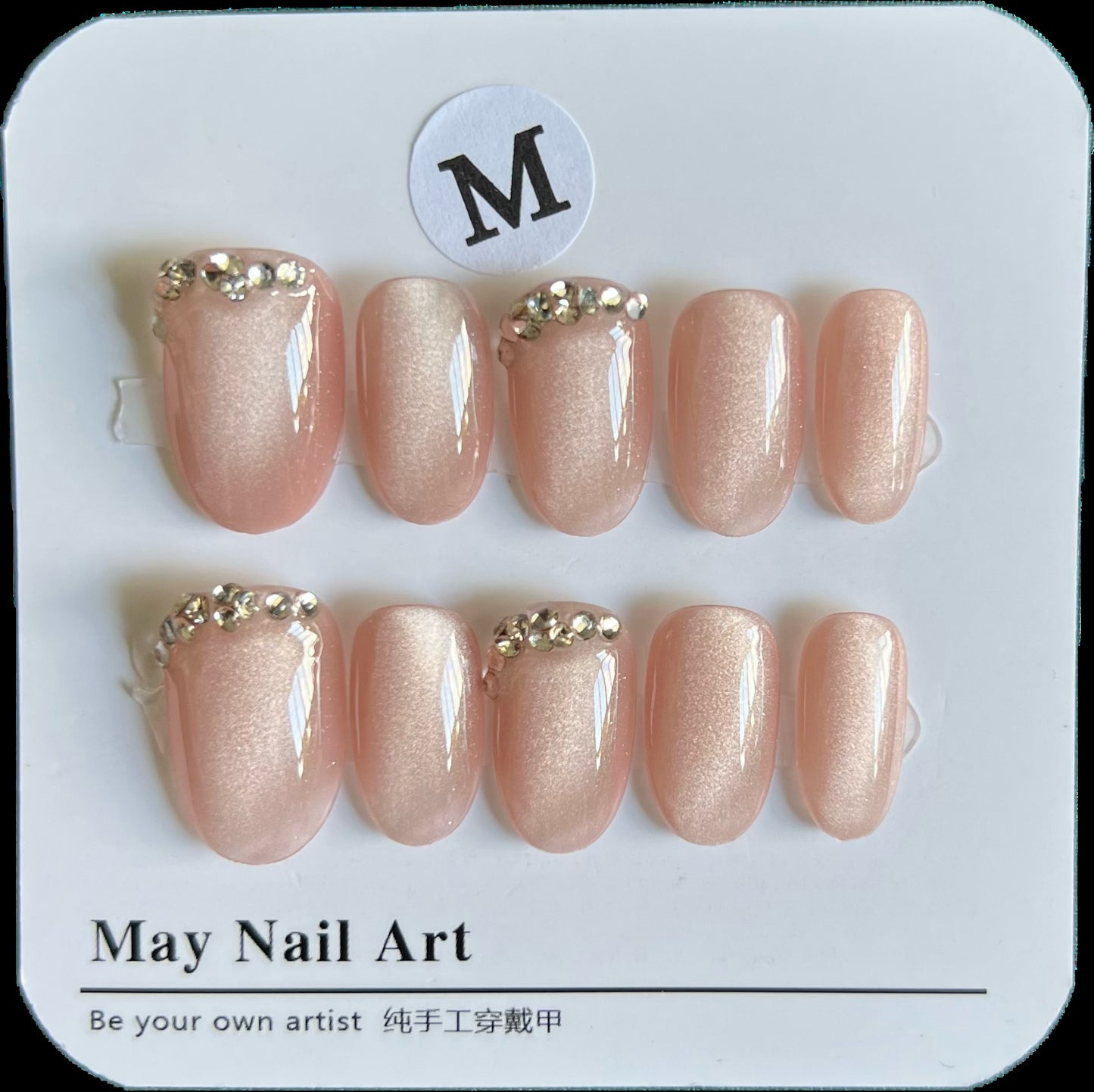 杏仁型甲:M码