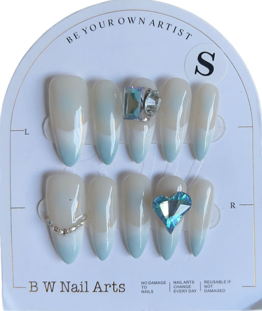 超长甲/尖型&T型:S码