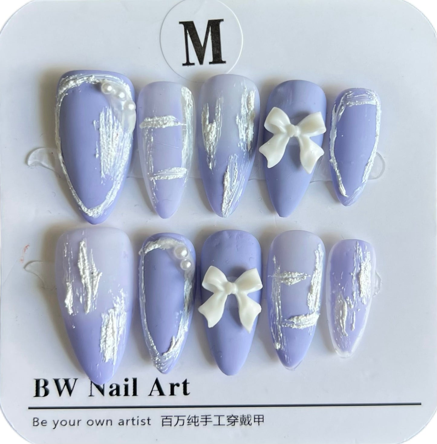 杏仁型甲:M码