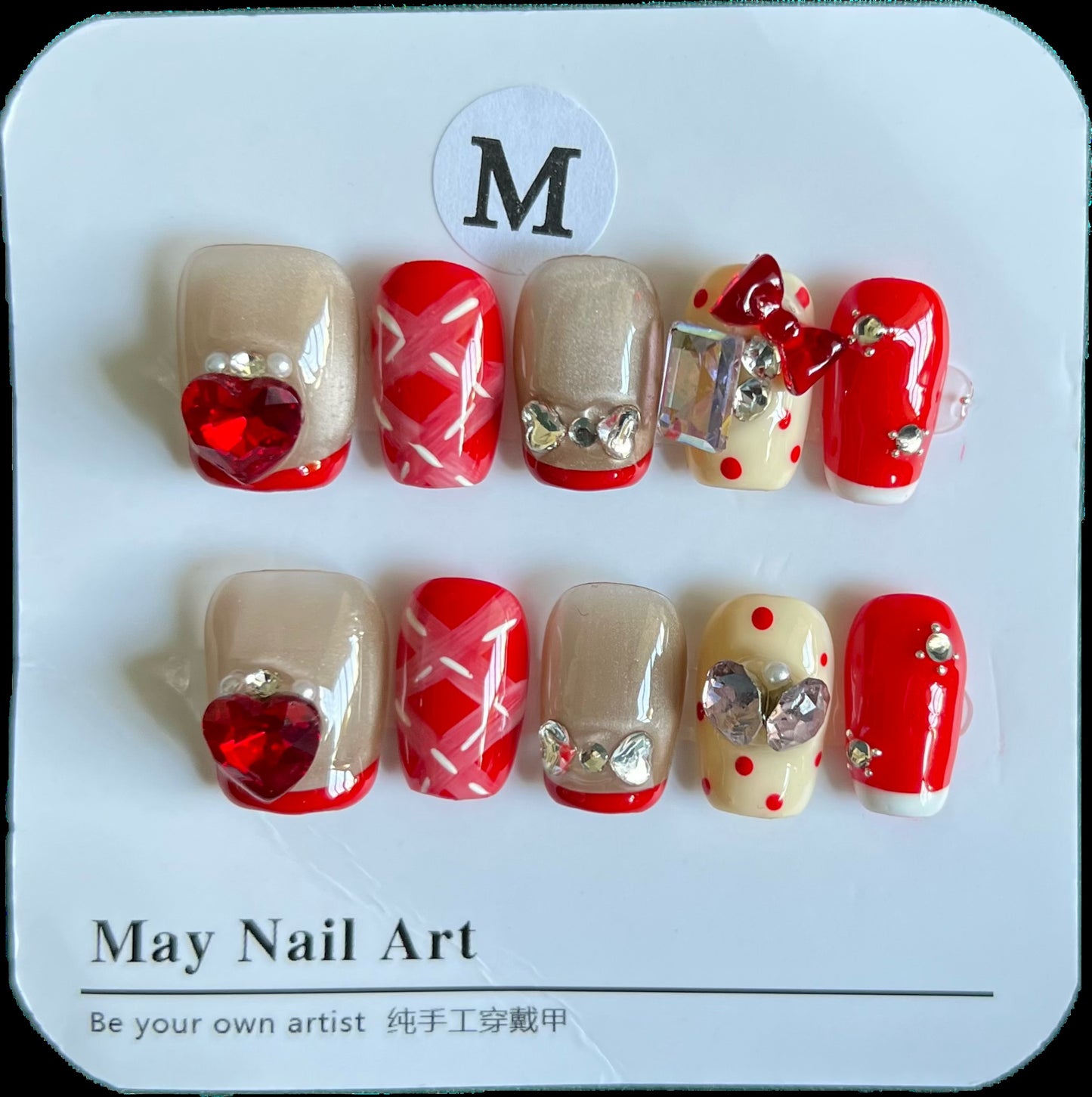 短方&短圆甲型：M码